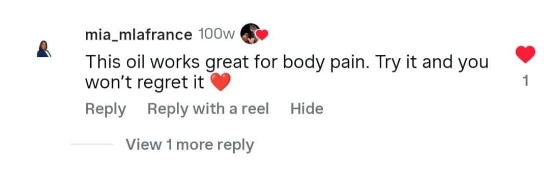 Customer comments/saying