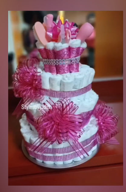 Diaper Cake Gifts 4 Tiers