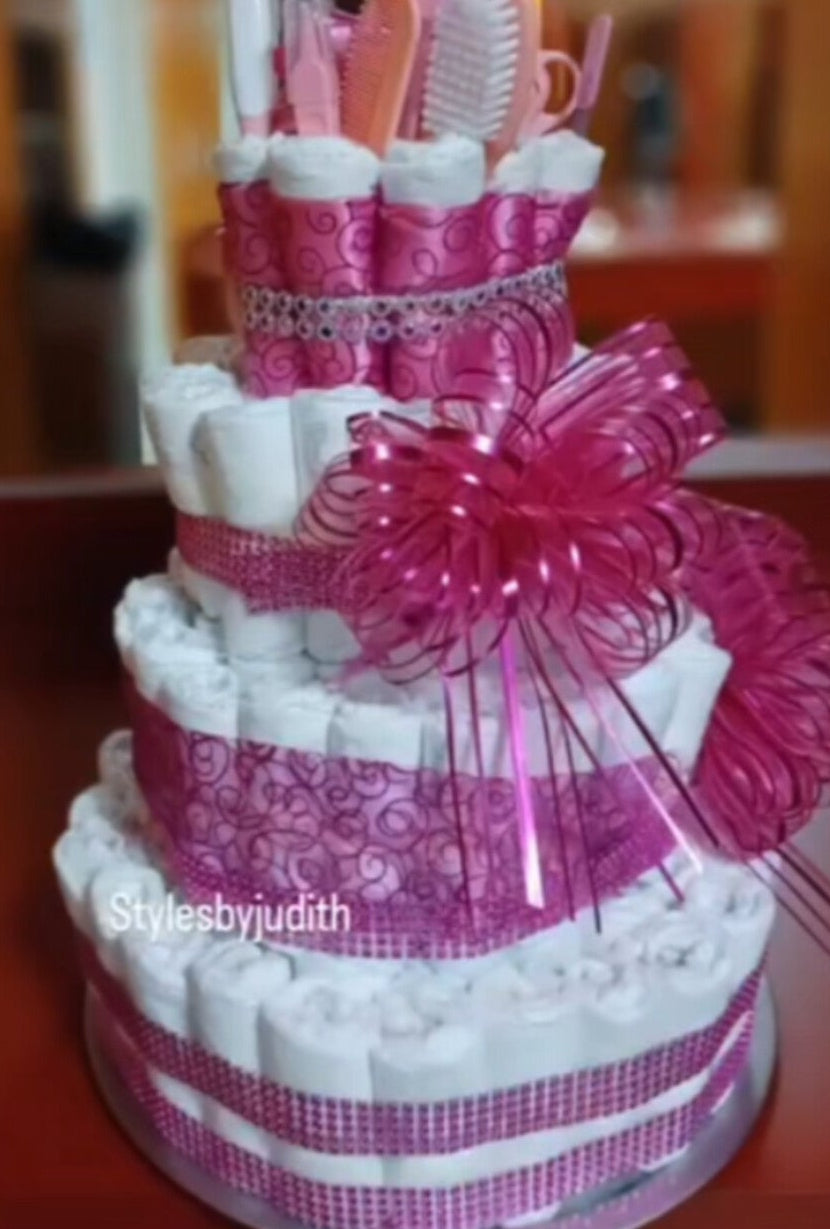 Diaper Cake Gifts 4 Tiers