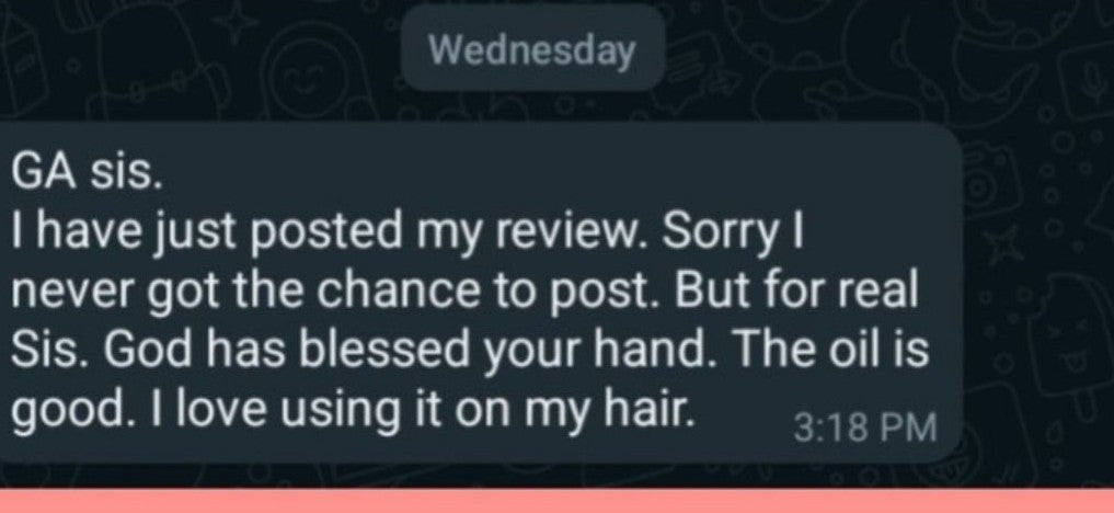 Customer comments/saying