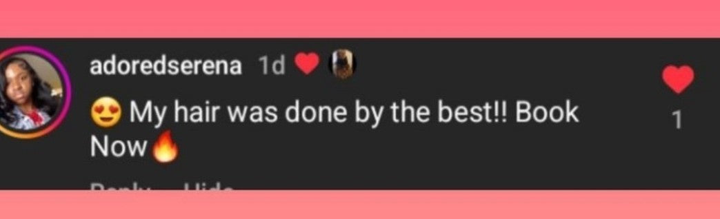 Customer comments/saying