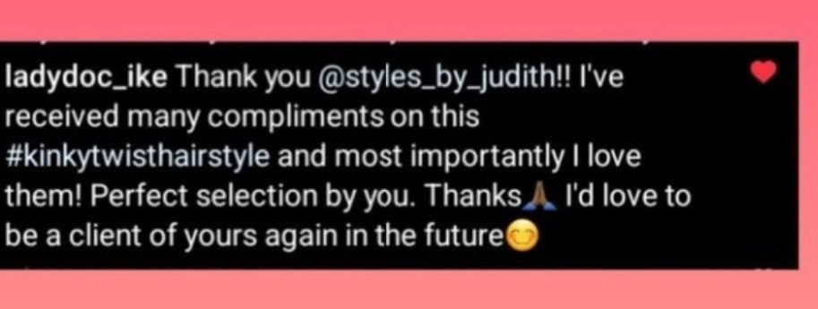 Customer comments/saying