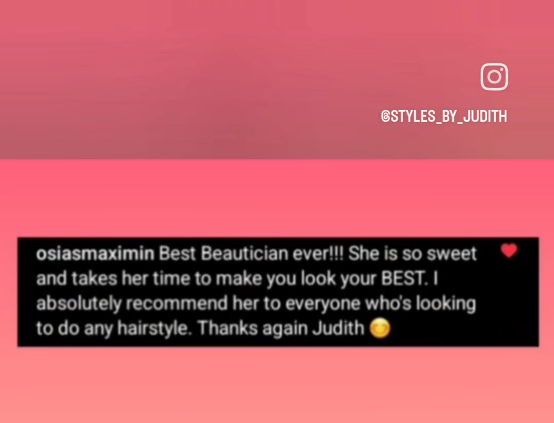 Customer comments/saying