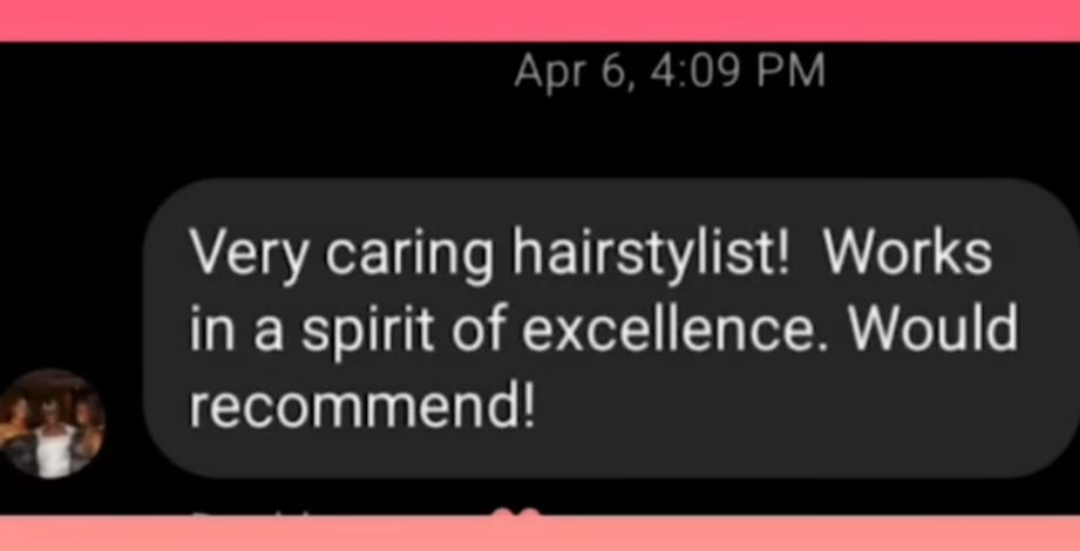 Customer comments/saying