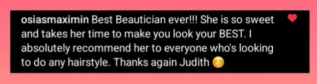 Customer comments/saying