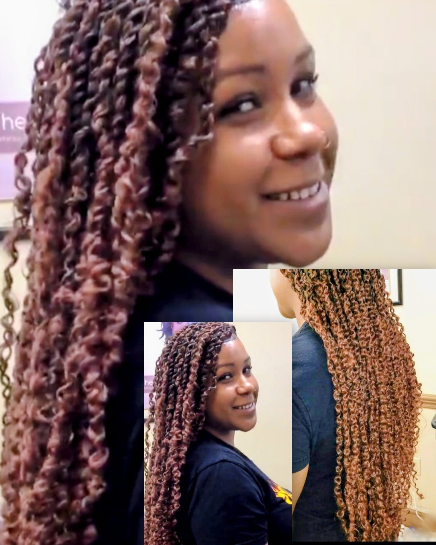 Spring Twist mid back length