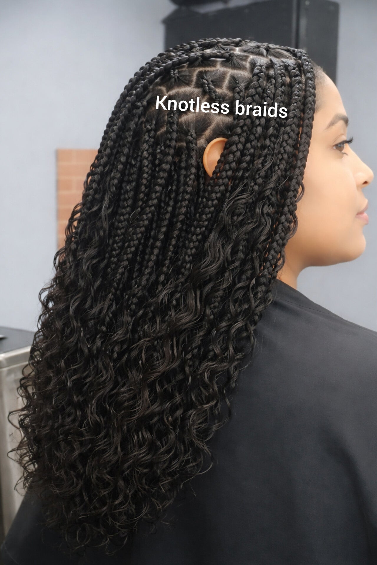 Boho Knotless braids starting price